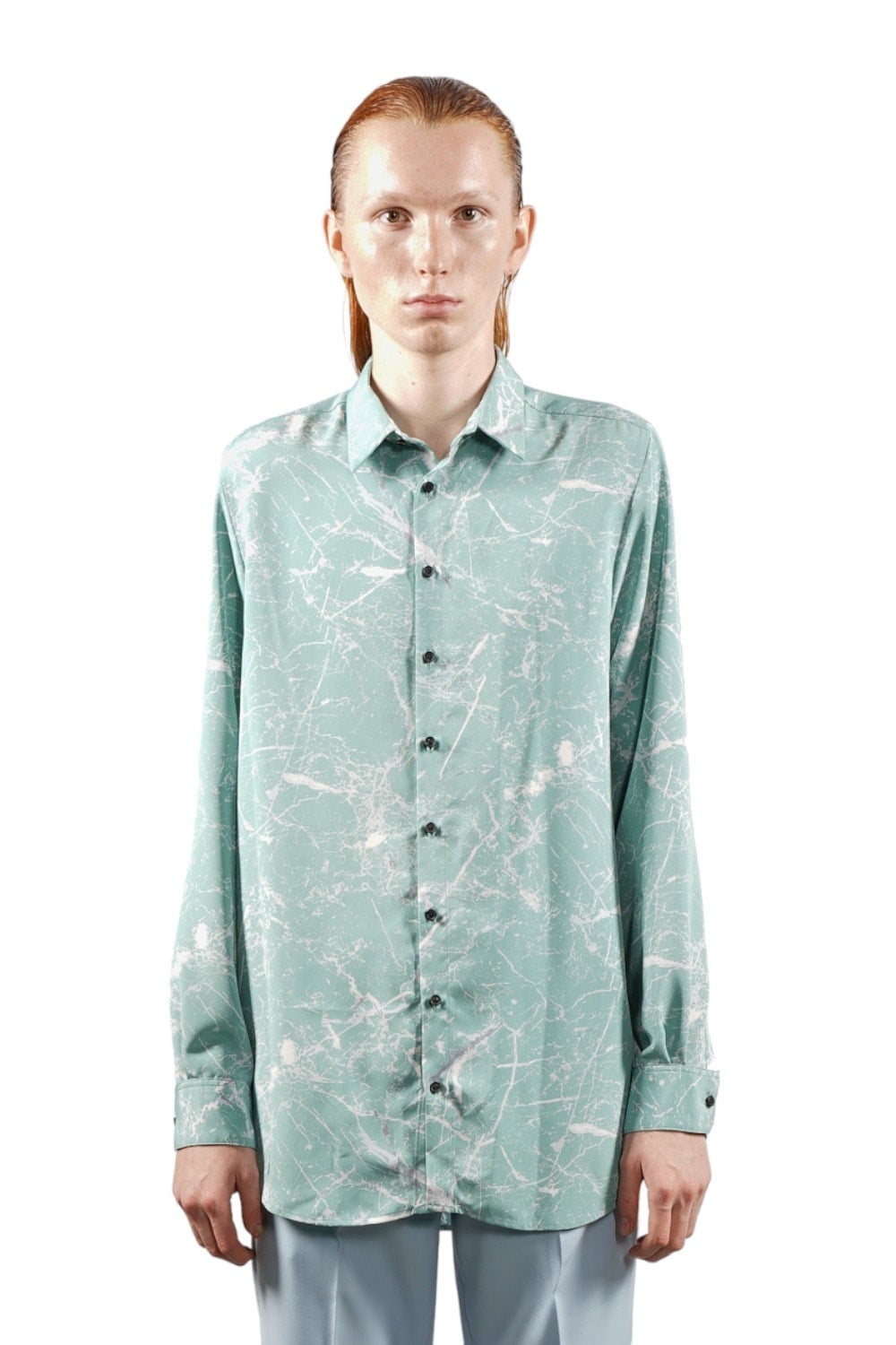 New Wave パネルドナポレオンジャケット BLACK×BLACK | GALAABEND