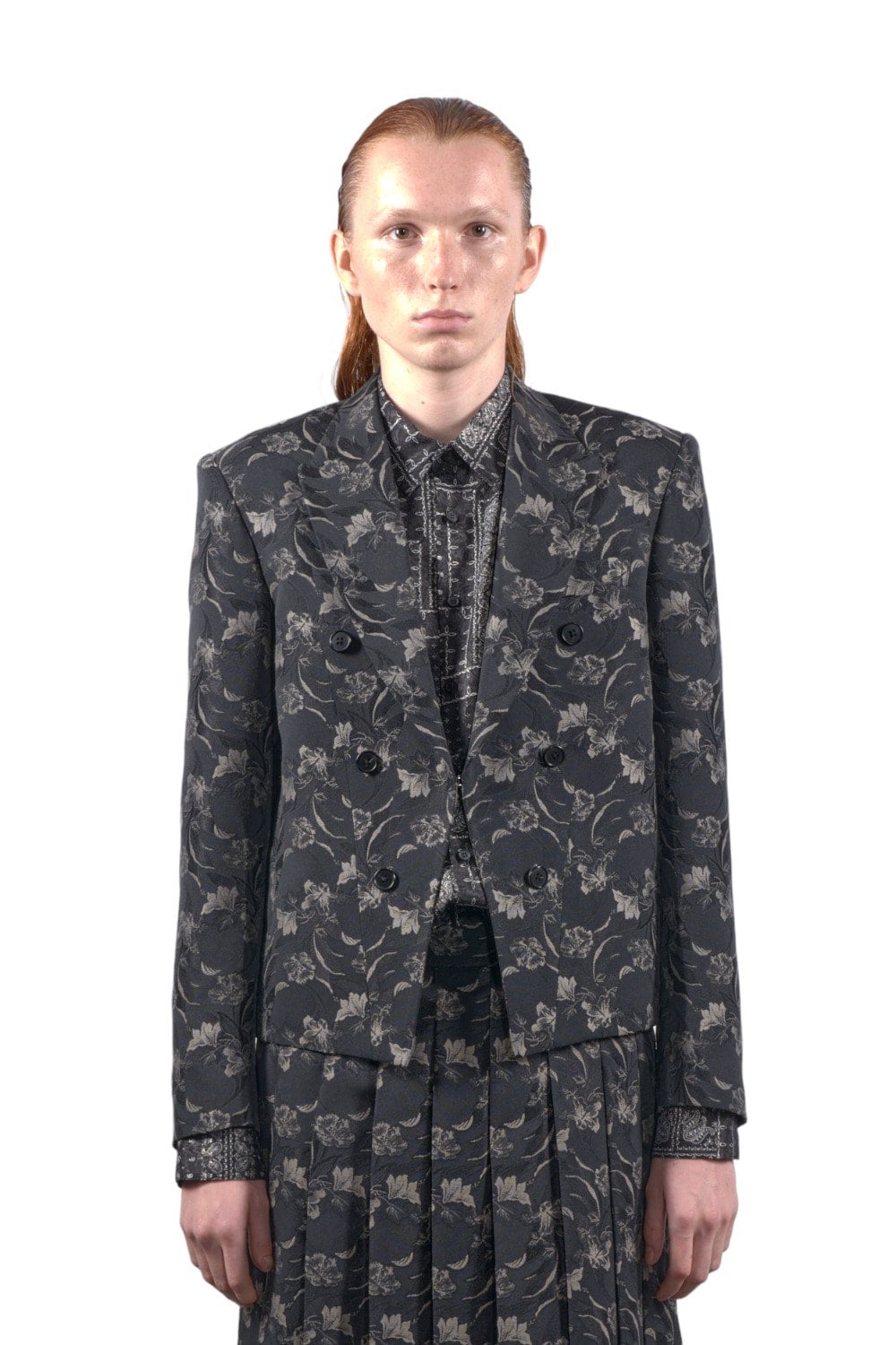 DOLCE&GABBANA ダブルウールクロス スペンサージャケット DOLCE ＆ GABBANA(ドルチェアンドガッバーナ) テーラード