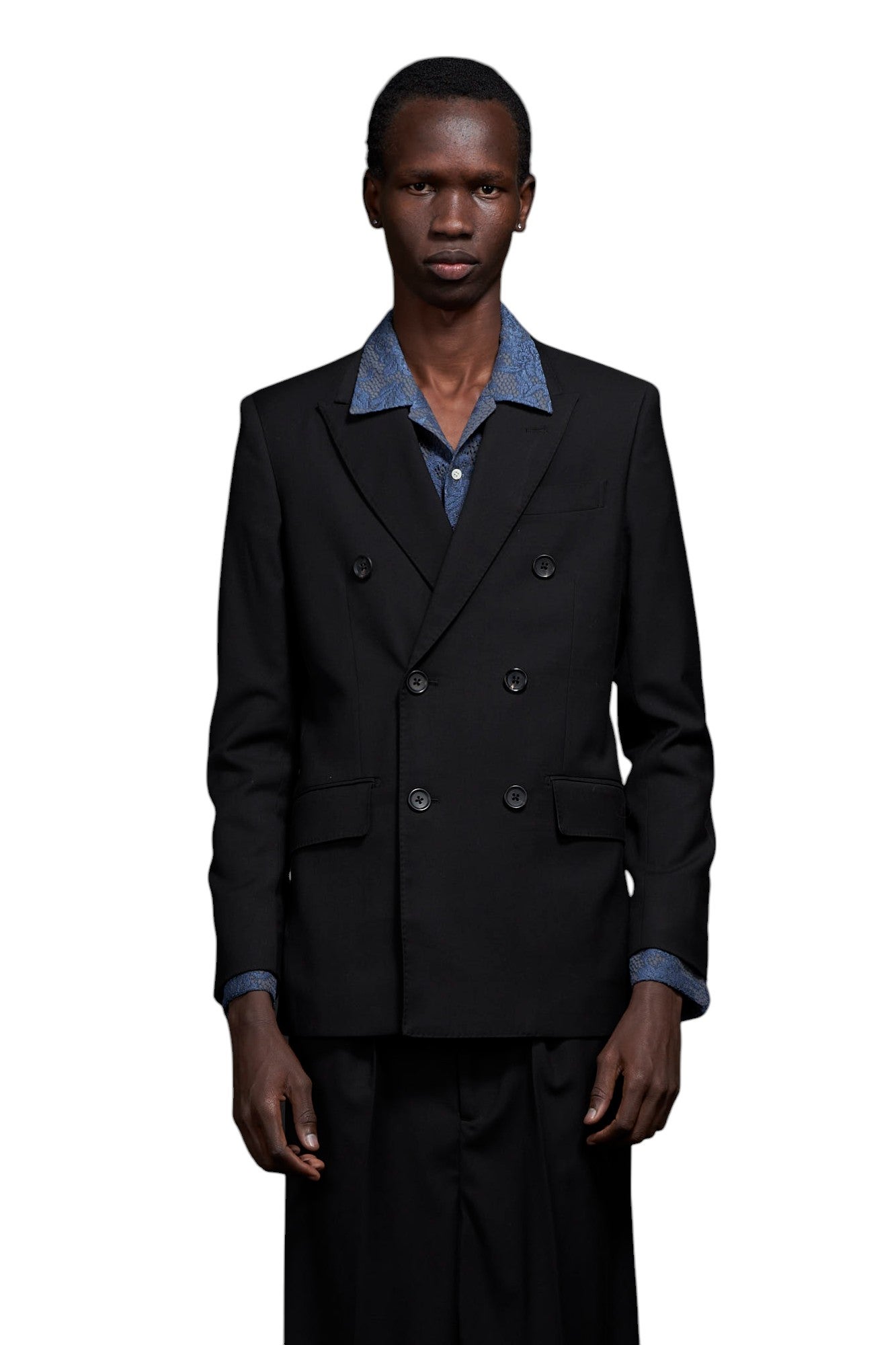 クラシック ダブルブレストジャケット BLACK | GALAABEND ONLINE STORE