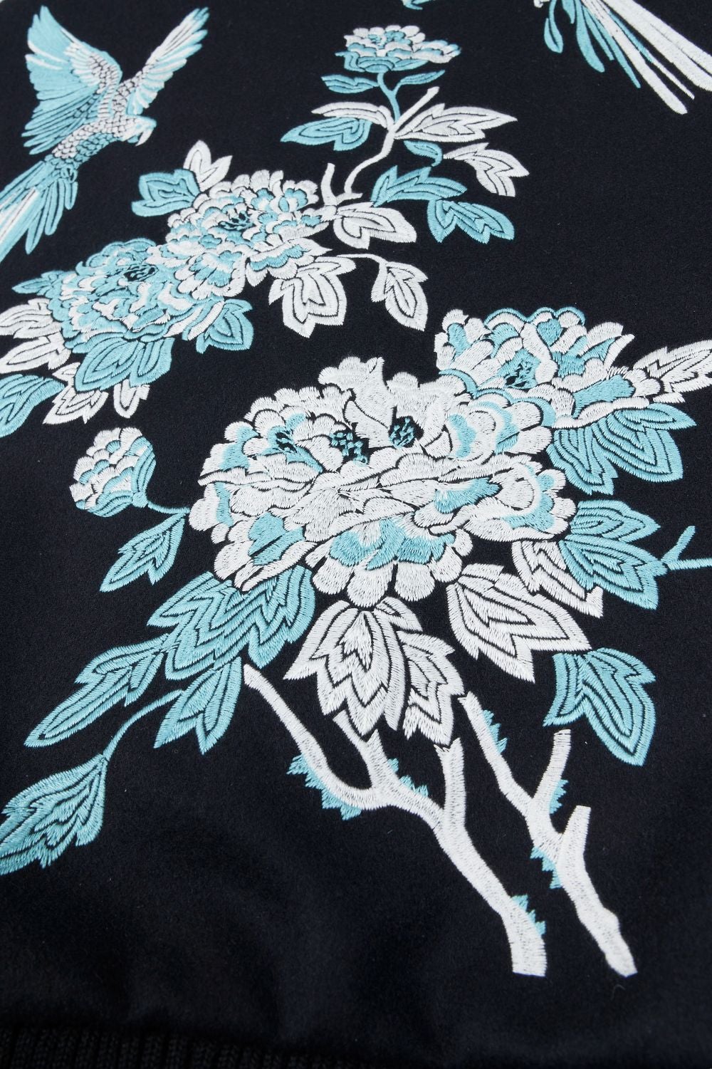 フラワー刺繍スタジャン BLACK | GALAABEND ONLINE STORE