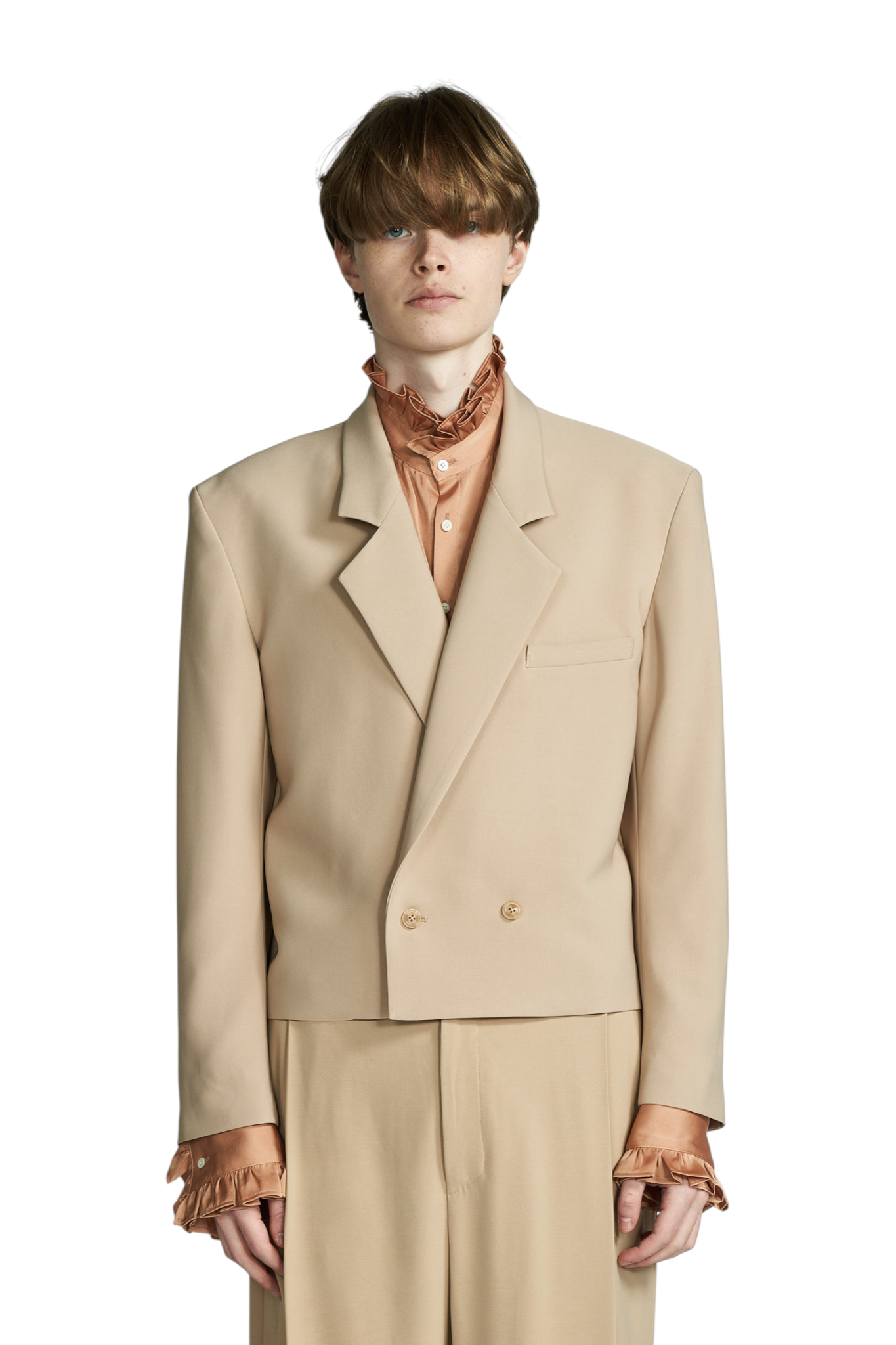 New Wave ブレーデッドナポレオンジャケット BLACK×GOLD | GALAABEND