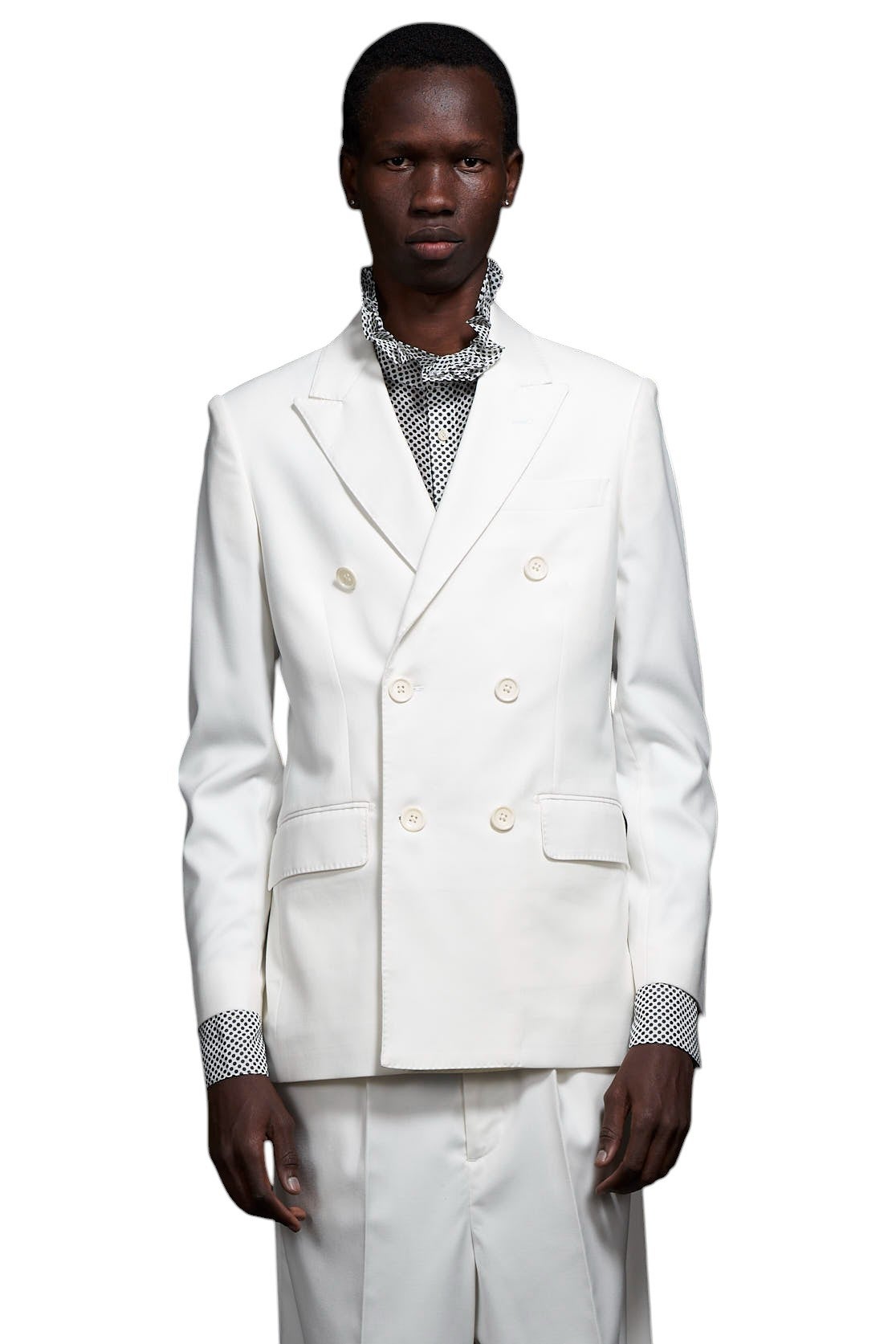 クラシック ダブルブレストジャケット WHITE | GALAABEND ONLINE STORE